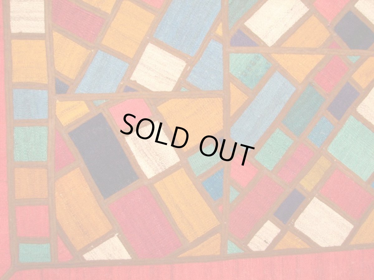 画像2: ペルシャキリムパッチワークラグB145TR231x165 (2)