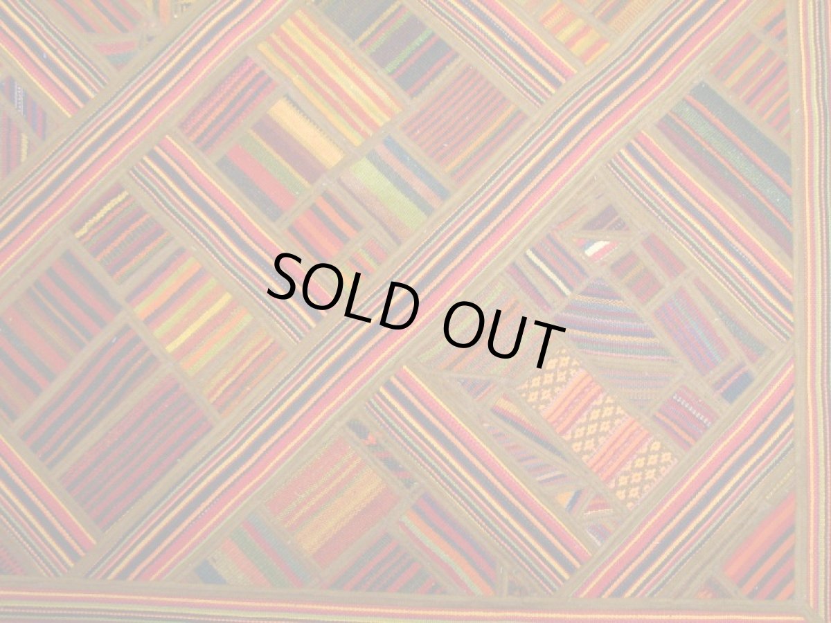 画像4: ペルシャキリムパッチワークラグB138TR198x144 (4)