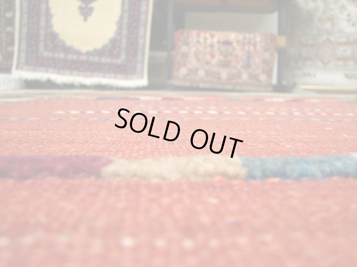 画像4: ペルシャキリムギャッベパッチワークラグB139TR213x149 (4)