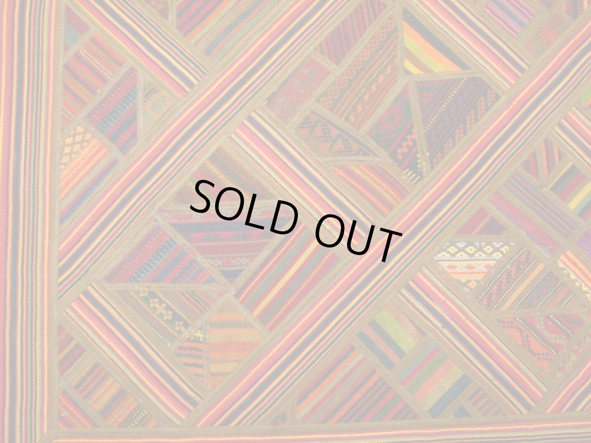 画像3: ペルシャキリムパッチワークラグB138TR198x144 (3)