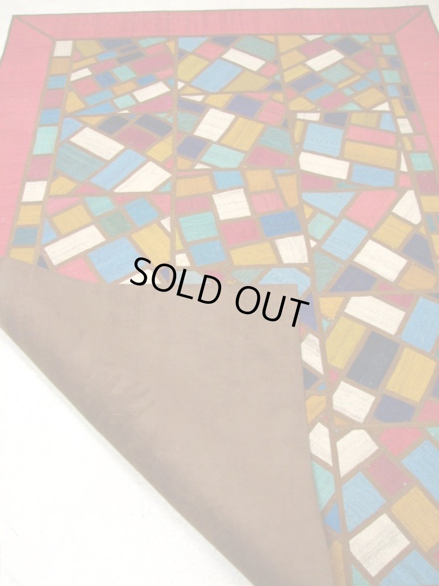 画像5: ペルシャキリムパッチワークラグB145TR231x165 (5)