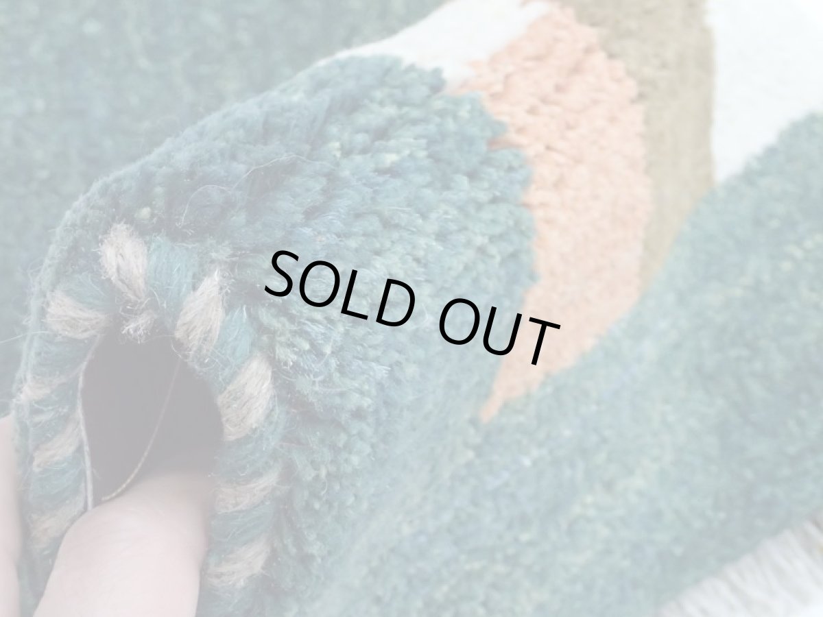 画像5: 座布団サイズミニギャッベ_C22_MiniGabbeh_38x38 (5)