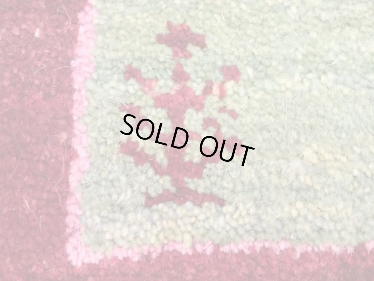 画像3: 座布団サイズミニギャッベ_C15_MiniGabbeh_37x39 (3)