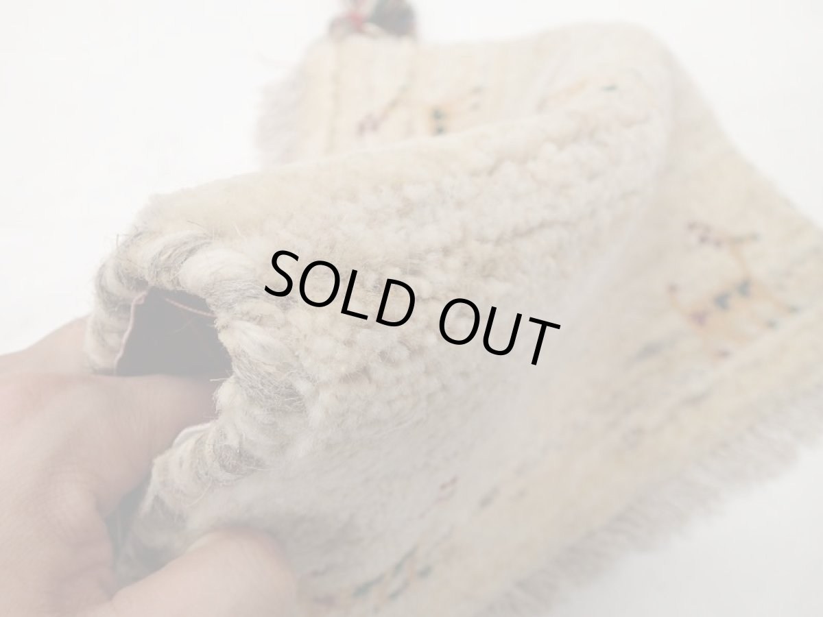 画像5: 座布団サイズミニギャッベ_C25_MiniGabbeh_39x38 (5)