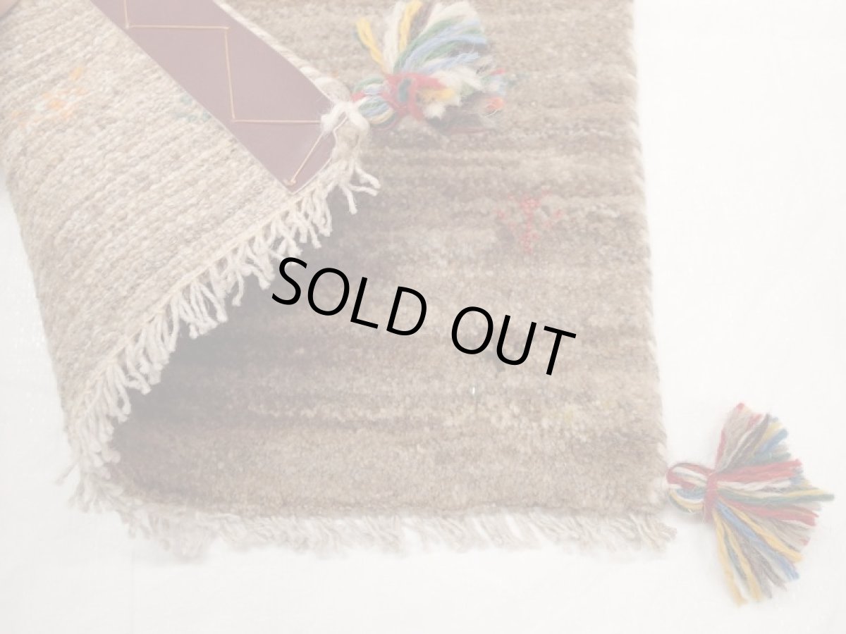 画像5: 座布団サイズミニギャッベMiniGabbeh_33x43 (5)