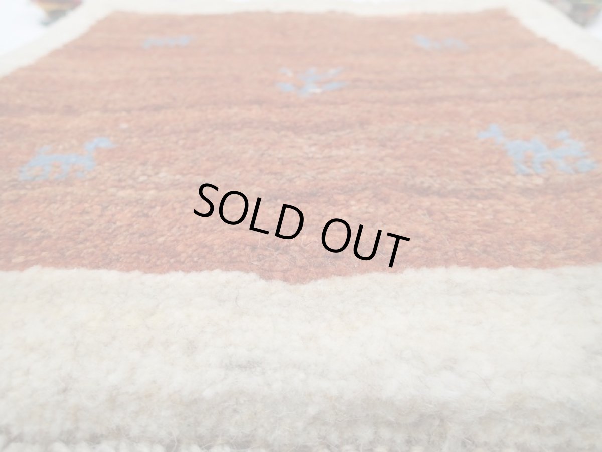 画像3: 座布団サイズミニギャッベ_C46_MiniGabbeh_39x38 (3)