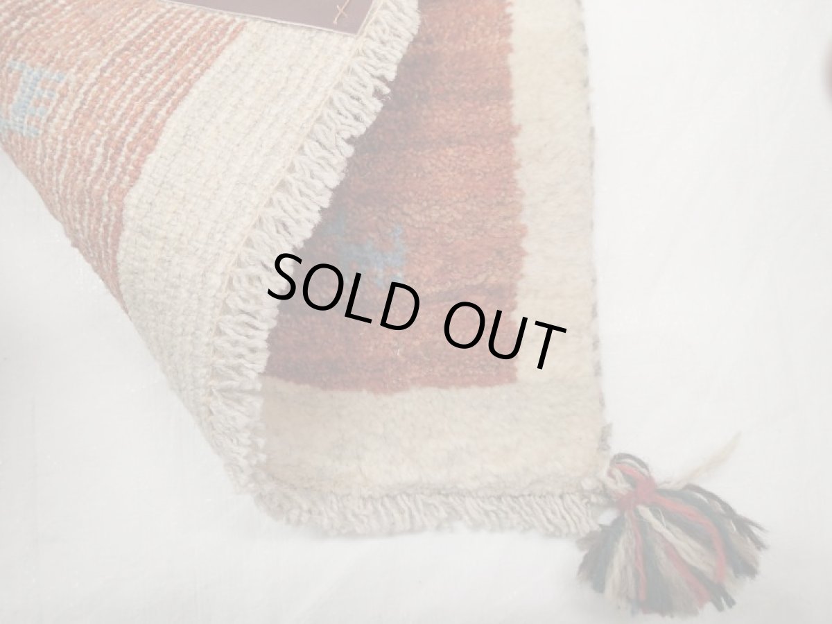 画像5: 座布団サイズミニギャッベ_C46_MiniGabbeh_39x38 (5)