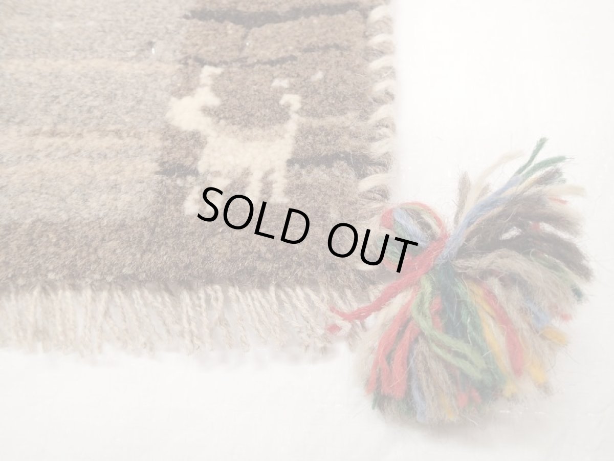 画像2: 座布団サイズミニギャッベ_C34_MiniGabbeh_34x40 (2)