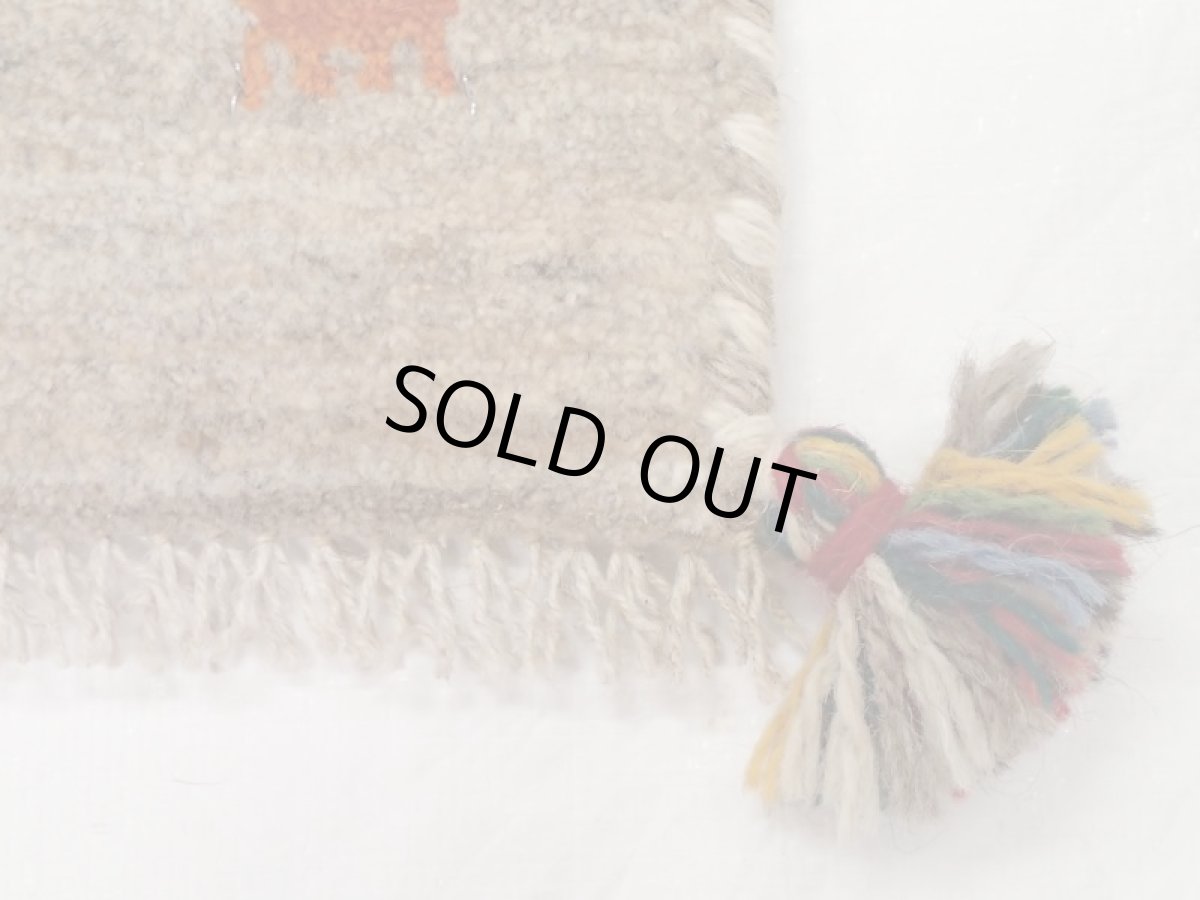 画像4: 座布団サイズミニギャッベ_C8_MiniGabbeh_39x38 (4)