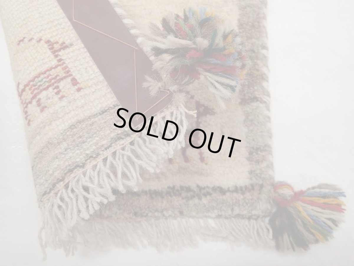 画像5: 座布団サイズミニギャッベMiniGabbeh_41x36 (5)