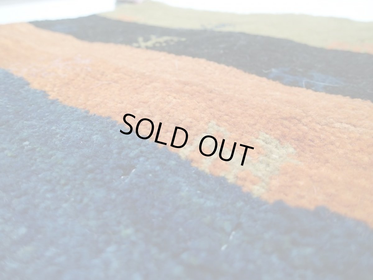 画像2: 座布団サイズミニギャッベ_C5_MiniGabbeh_37x37 (2)