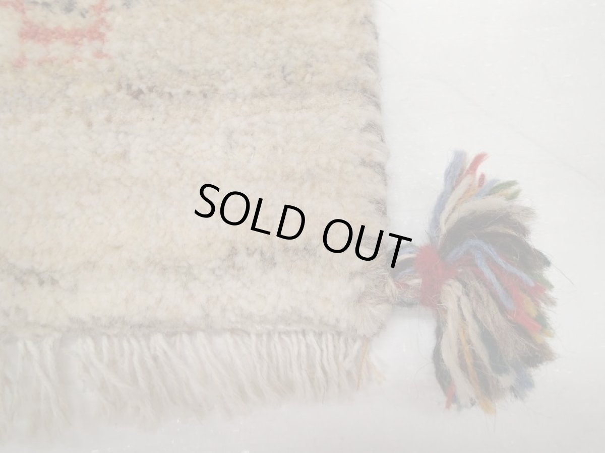 画像4: 座布団サイズミニギャッベMiniGabbeh_40x42 (4)