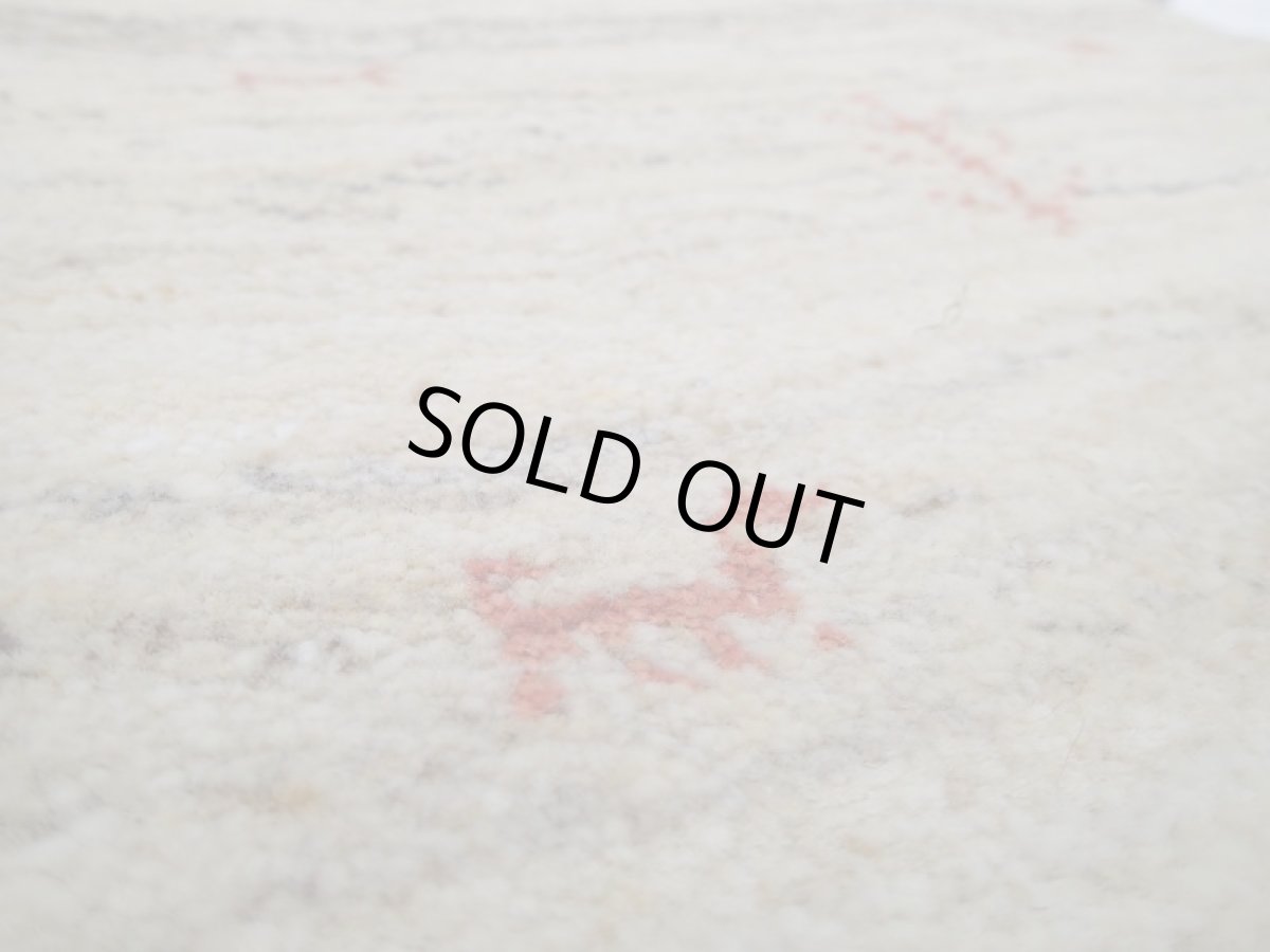 画像2: 座布団サイズミニギャッベMiniGabbeh_40x42 (2)