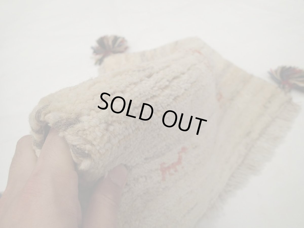 画像3: 座布団サイズミニギャッベMiniGabbeh_40x42 (3)