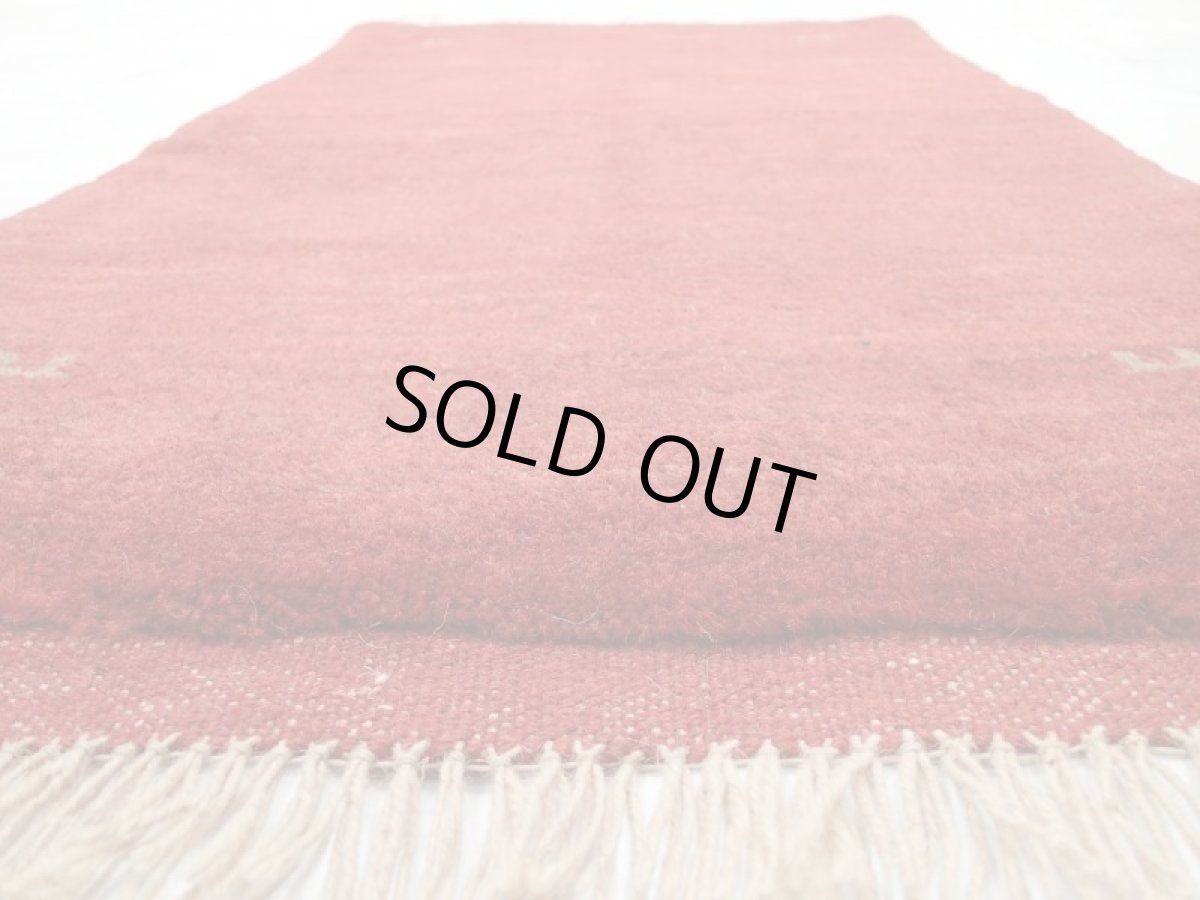 画像5: 玄関マットサイズギャッベ_C68_Gabbeh_93x55 (5)