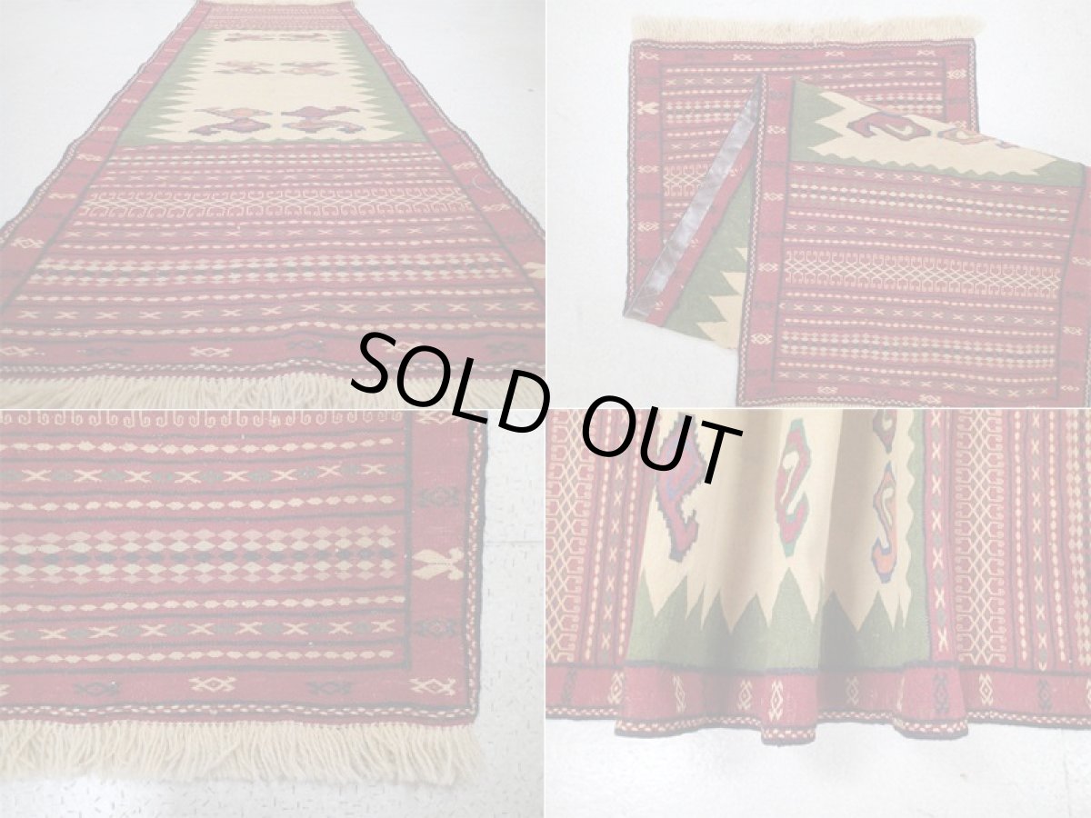 画像2: ロングサイズキリム_A119_LongKilim_193x76 (2)