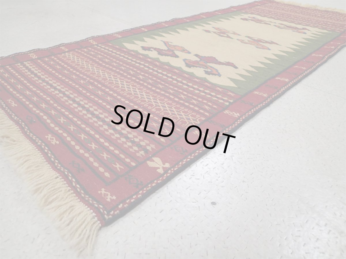 画像5: ロングサイズキリム_A119_LongKilim_193x76 (5)