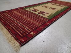 画像5: ロングサイズキリム_A119_LongKilim_193x76 (5)