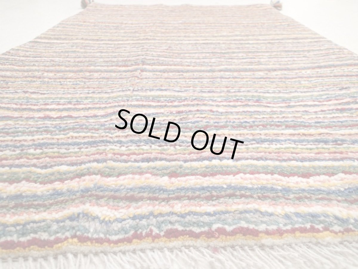 画像4: アクセントラグサイズギャッベGabbeh_116x77 (4)