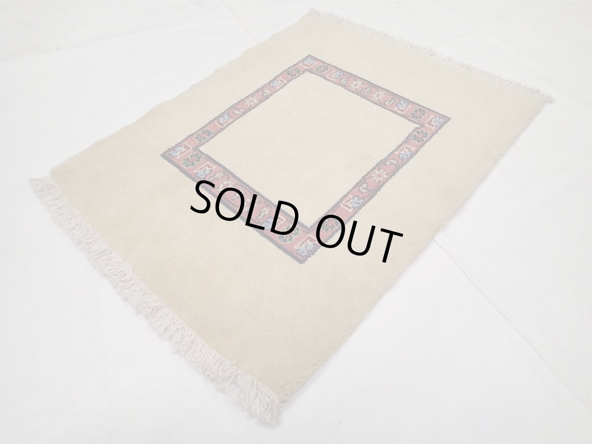 画像2: 玄関マットサイズギャッベGabbeh_82x64 (2)