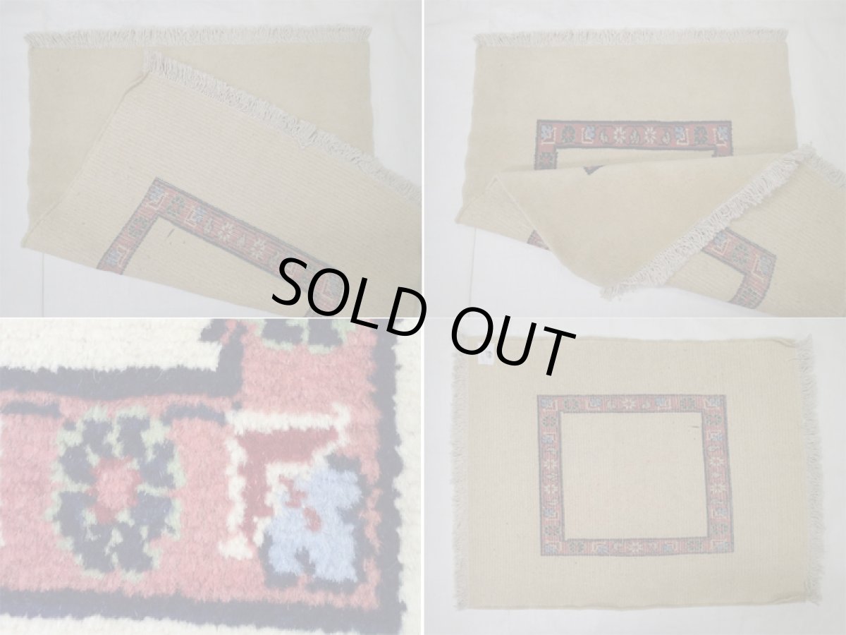 画像5: 玄関マットサイズギャッベGabbeh_82x64 (5)