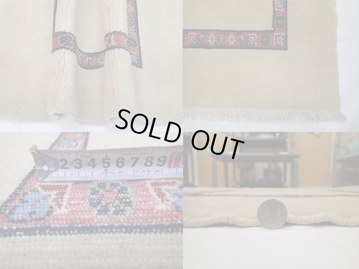 画像4: 玄関マットサイズギャッベGabbeh_82x64 (4)