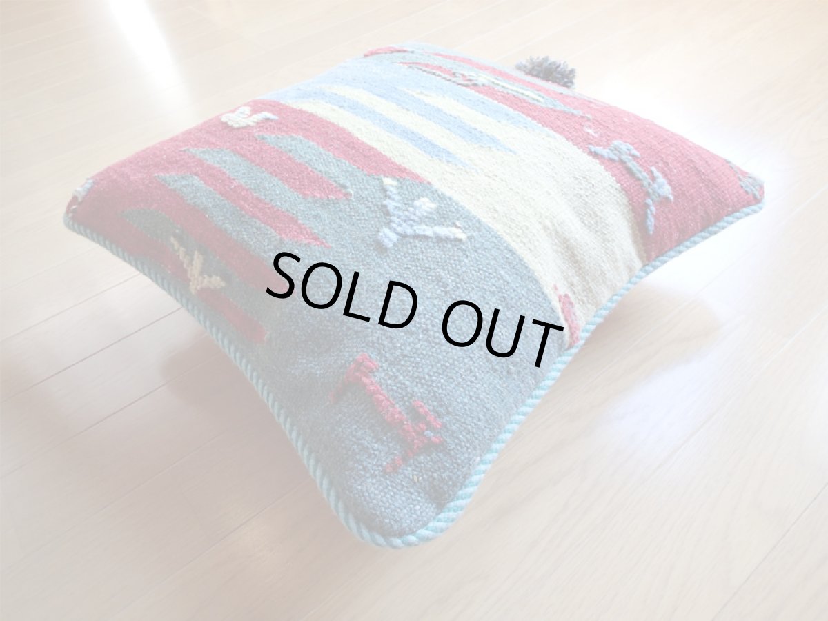 画像4: キリムクッションカバー_A116_KlimCushionCover_50x40 (4)