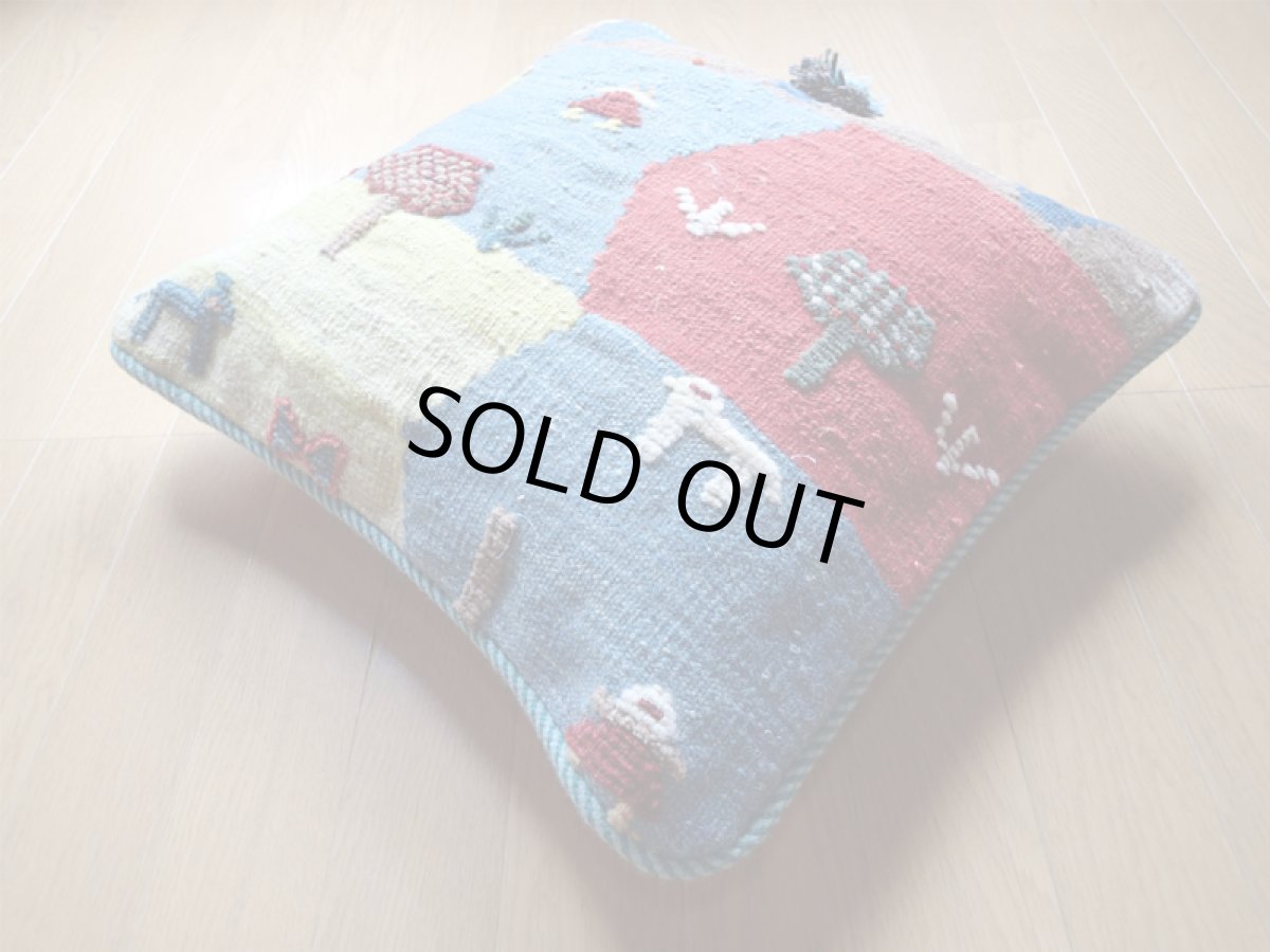 画像3: キリムクッションカバー_A119_KlimCushionCover_50x40 (3)