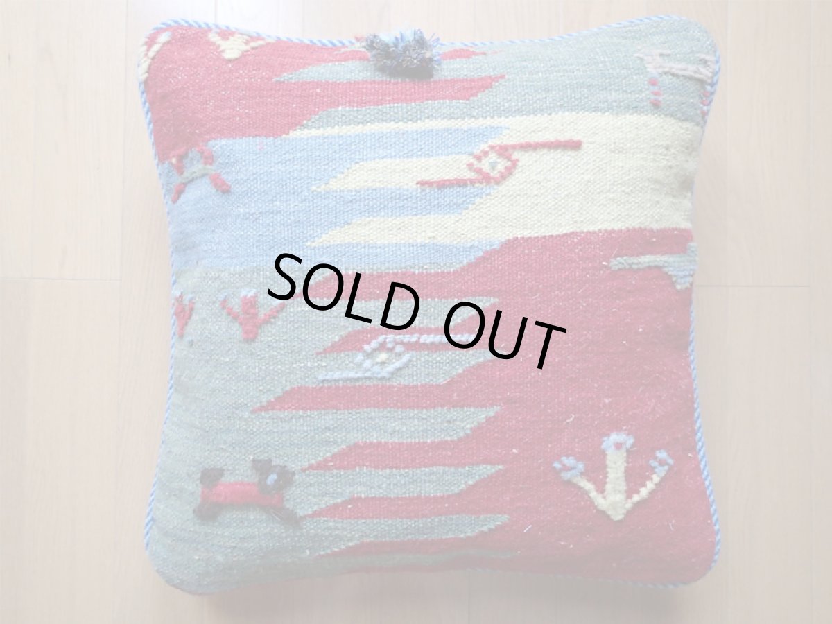 画像3: キリムクッションカバー_A124_KlimCushionCover_50x40 (3)