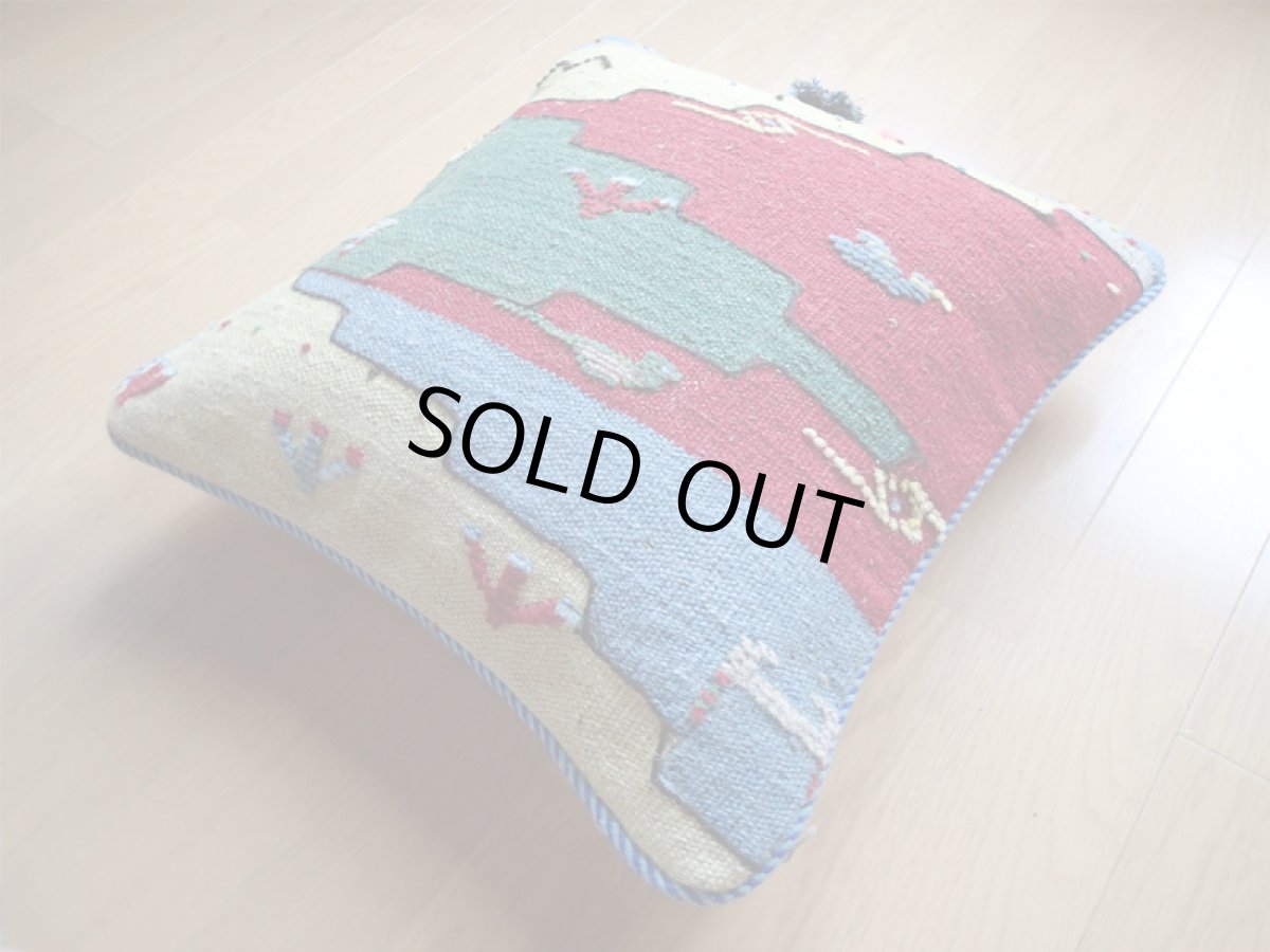 画像3: キリムクッションカバーz_A121_KlimCushionCover_50x40 (3)