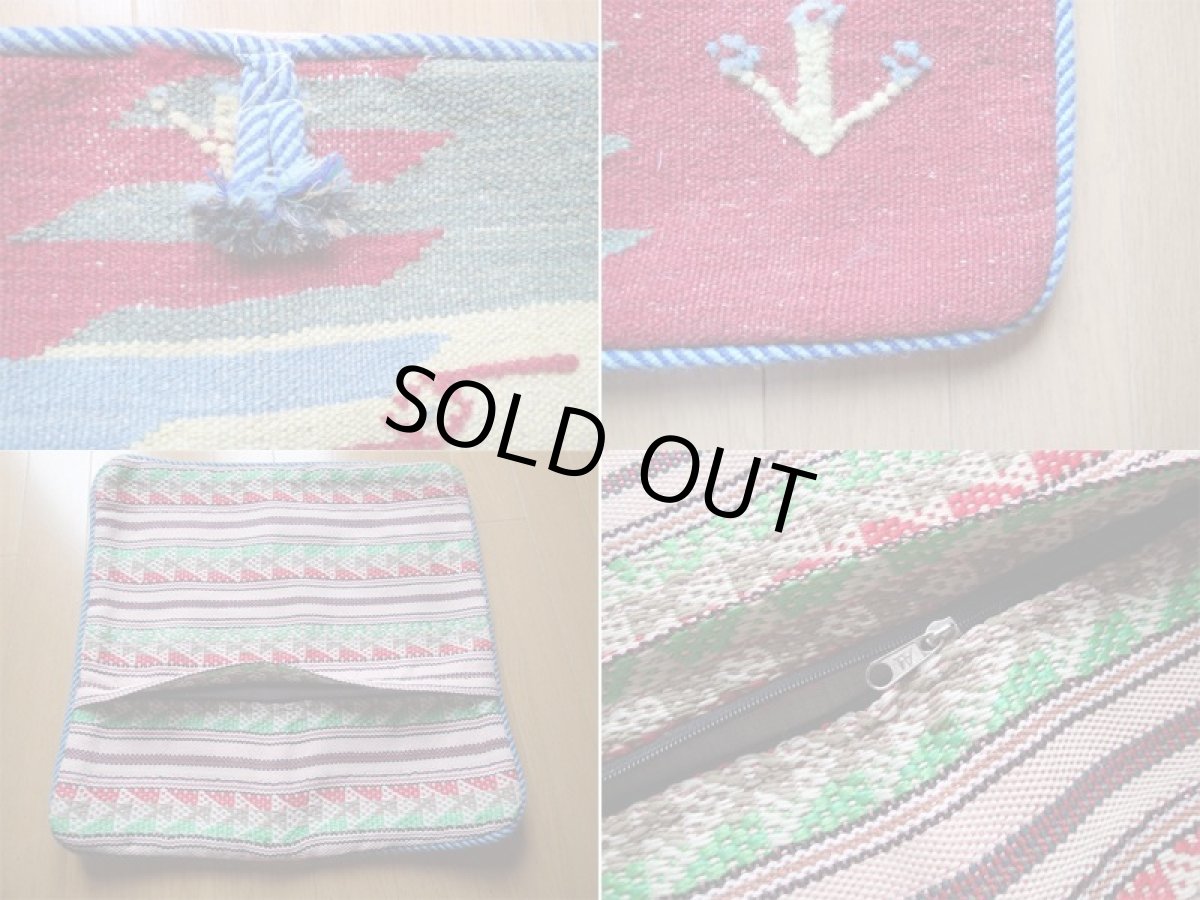 画像5: キリムクッションカバー_A124_KlimCushionCover_50x40 (5)