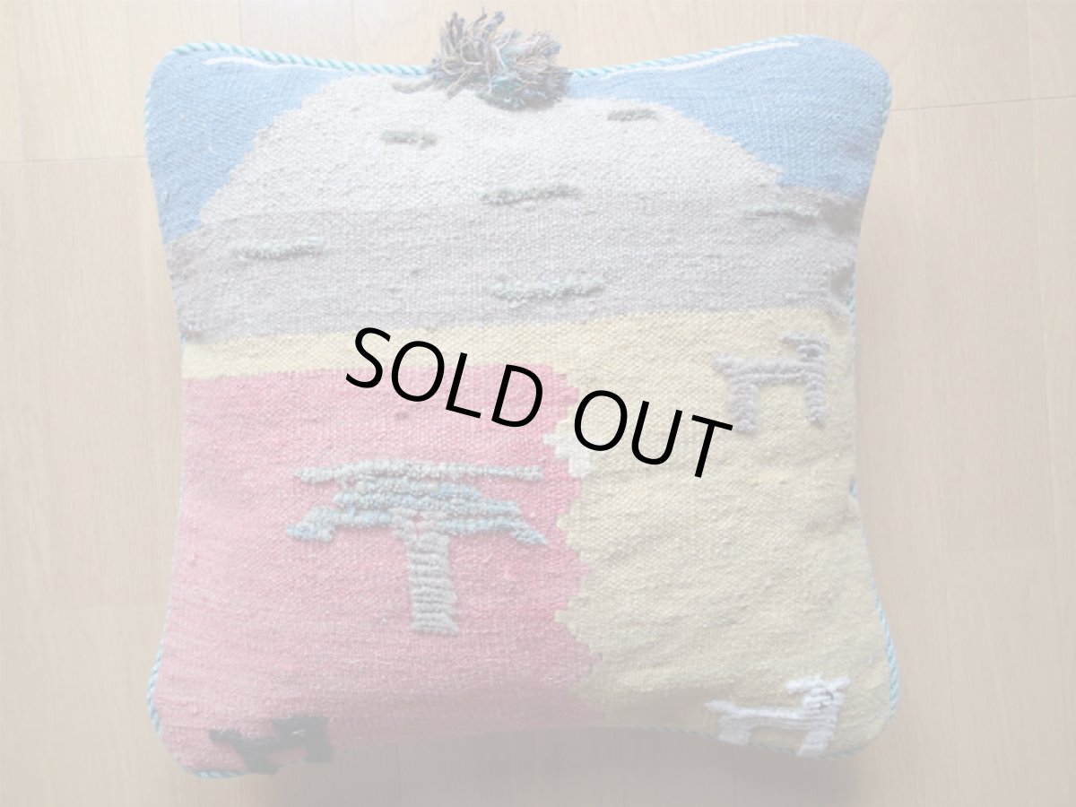 画像3: キリムクッションカバー_A122_KlimCushionCover_50x40 (3)