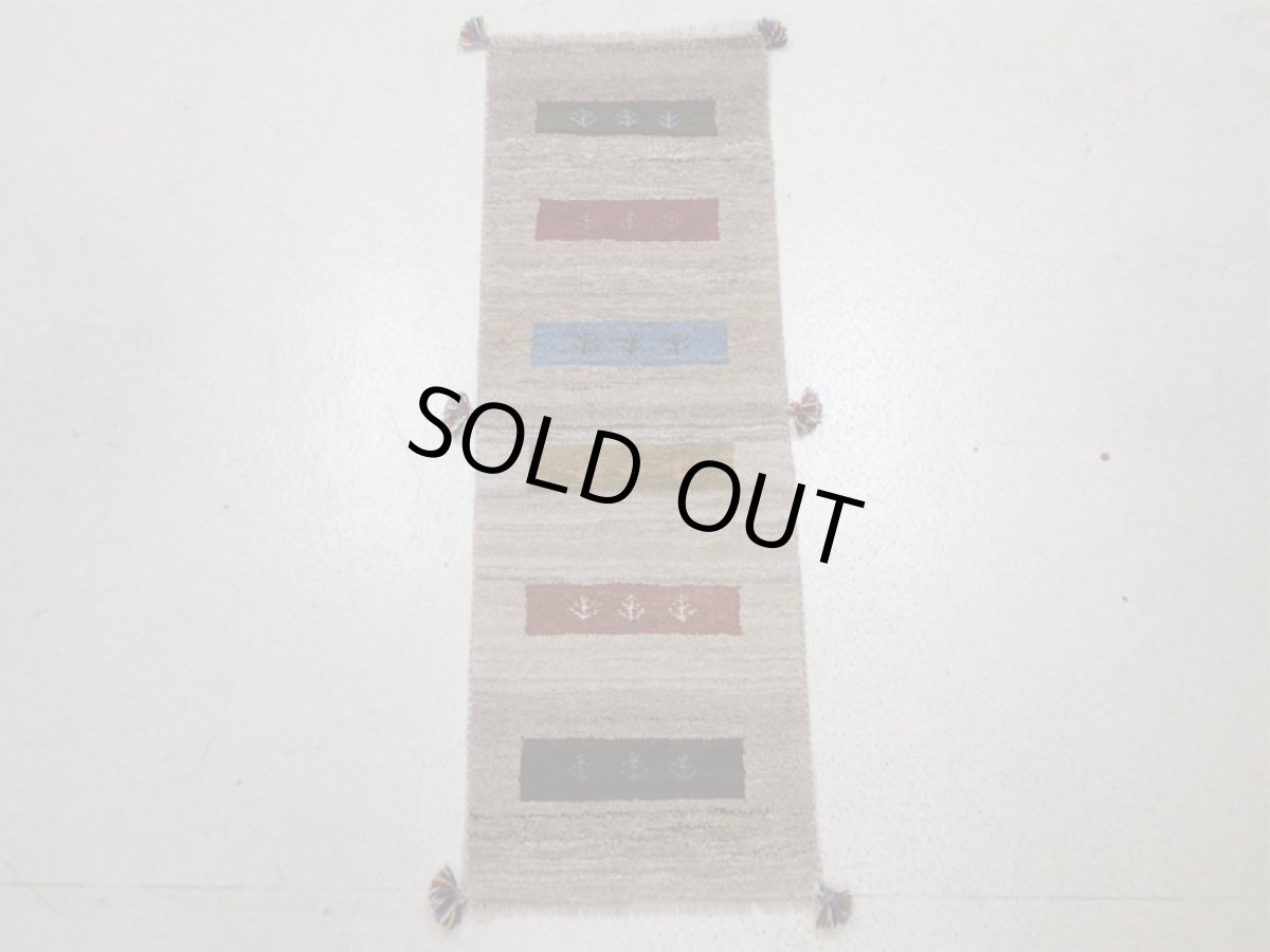 画像3: ランナーサイズギャッベ_C58_LongGabbeh140x47 (3)