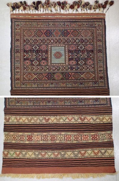 画像1: センターラグサイズキリム_A1_WeddingKilim_128x122