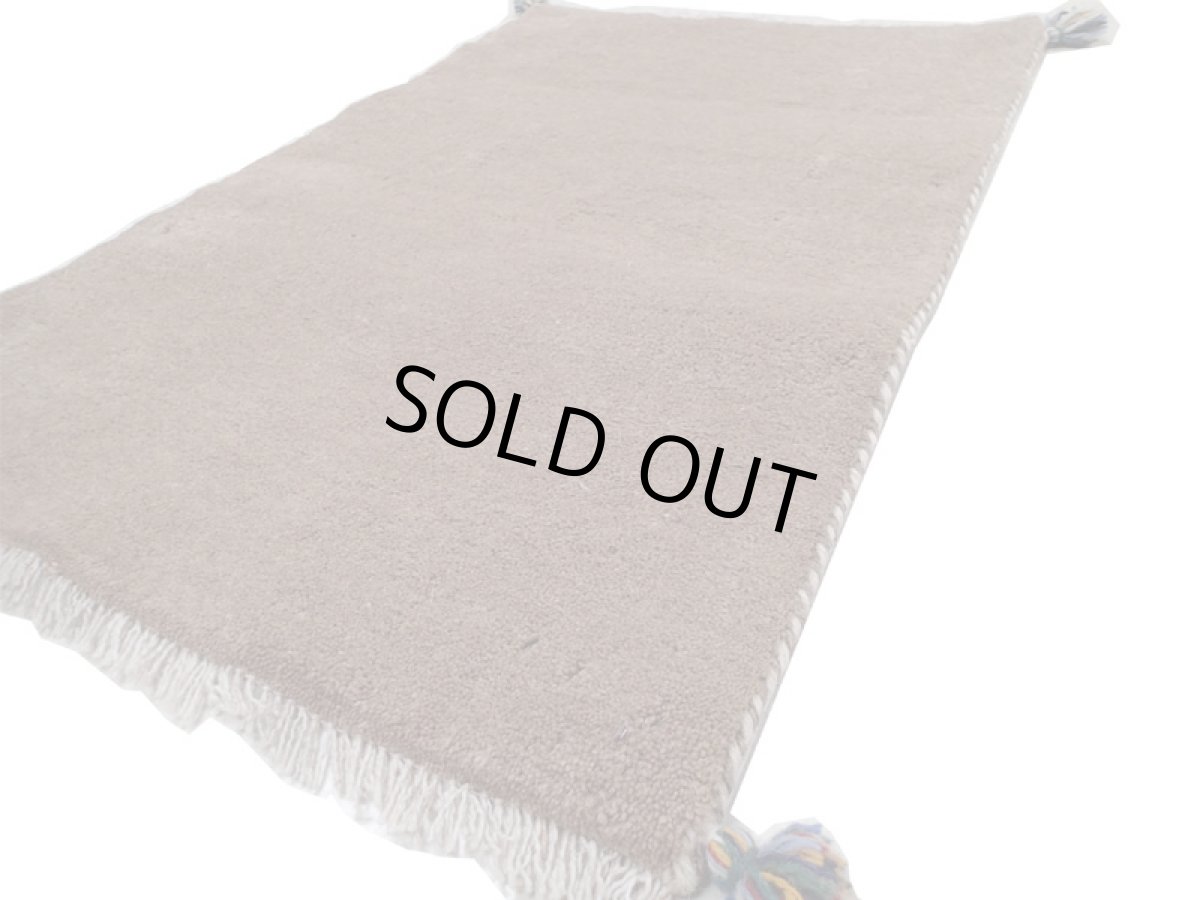 画像4: 玄関マットサイズギャッベ_C89_Gabbeh_93x62 (4)