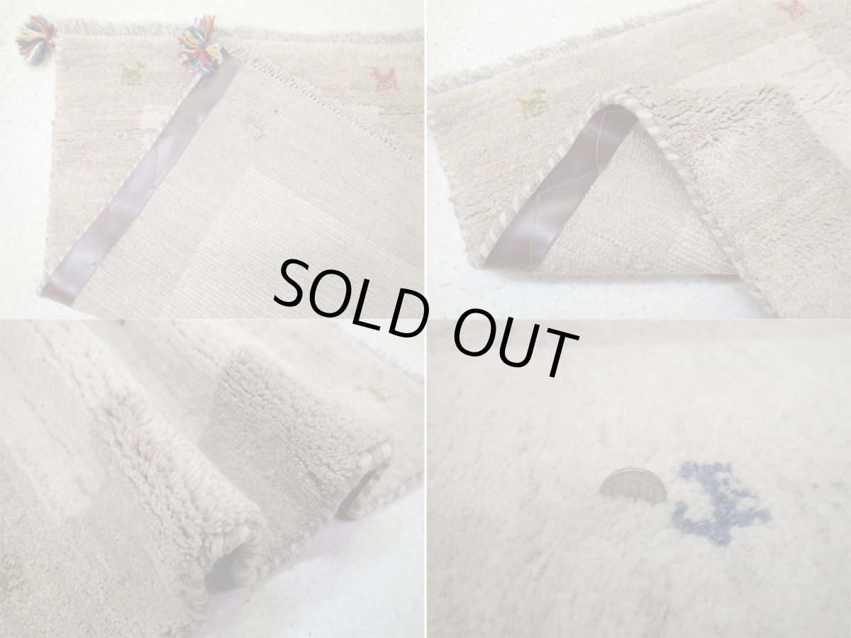 画像5: 玄関マットサイズギャッベ_C87_Gabbeh_78x58 (5)