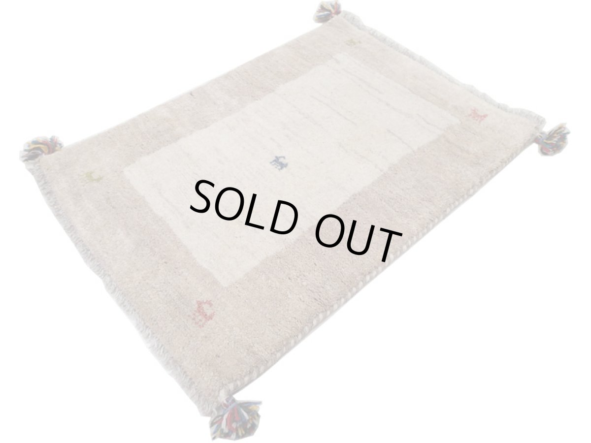 画像3: 玄関マットサイズギャッベ_C87_Gabbeh_78x58 (3)