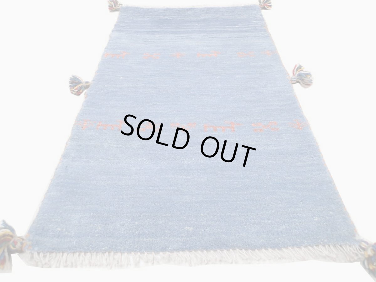 画像4: 玄関マットサイズギャッベ_C94_Gabbeh_96x55 (4)