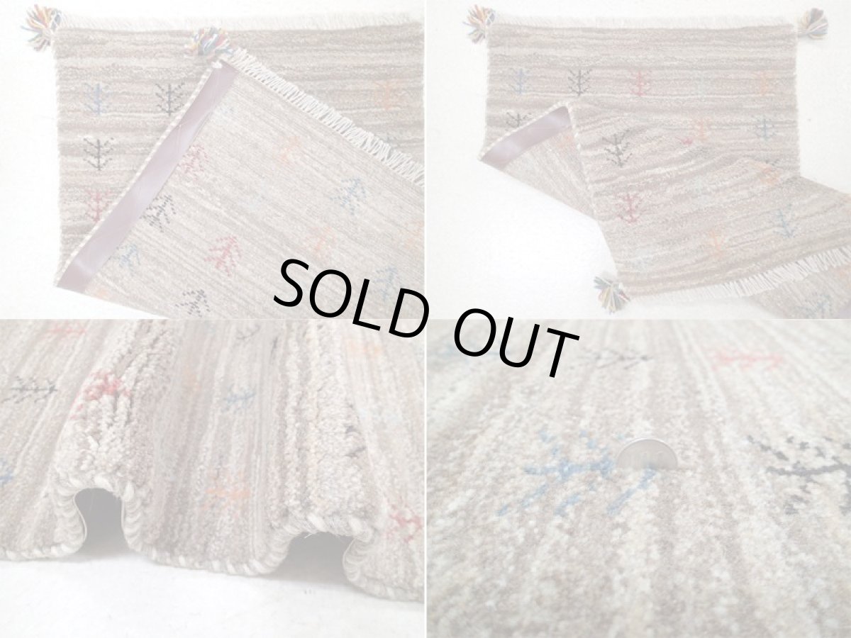 画像5: 玄関マットサイズギャッベGabbeh_87x60 (5)