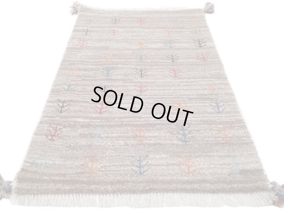 画像4: 玄関マットサイズギャッベGabbeh_87x60 (4)