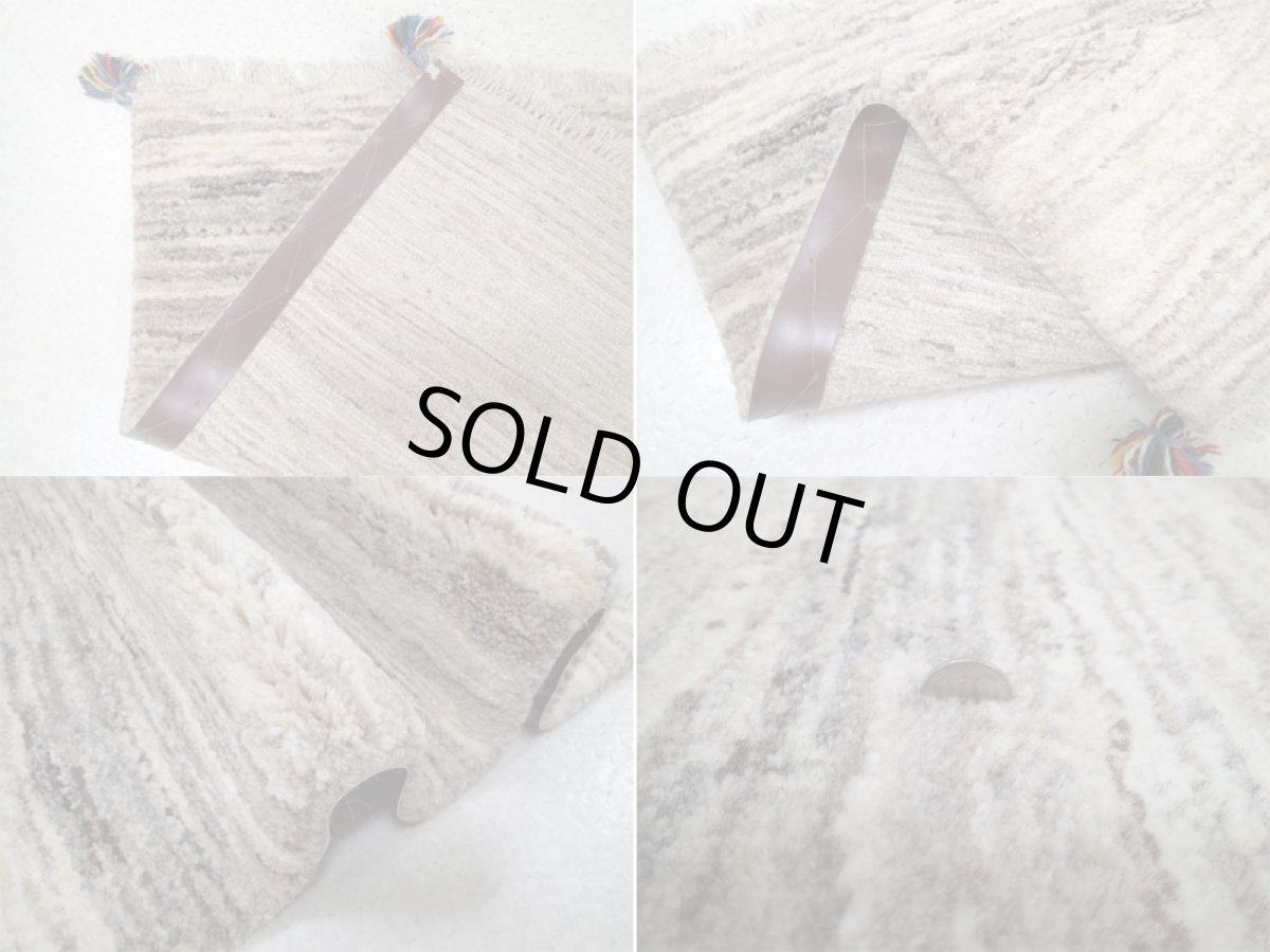 画像5: 玄関マットサイズギャッベ_C102_Gabbeh_87x61 (5)