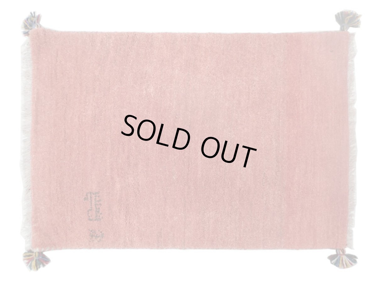 画像2: 玄関マットサイズギャッベ_C101_Gabbeh_86x61 (2)