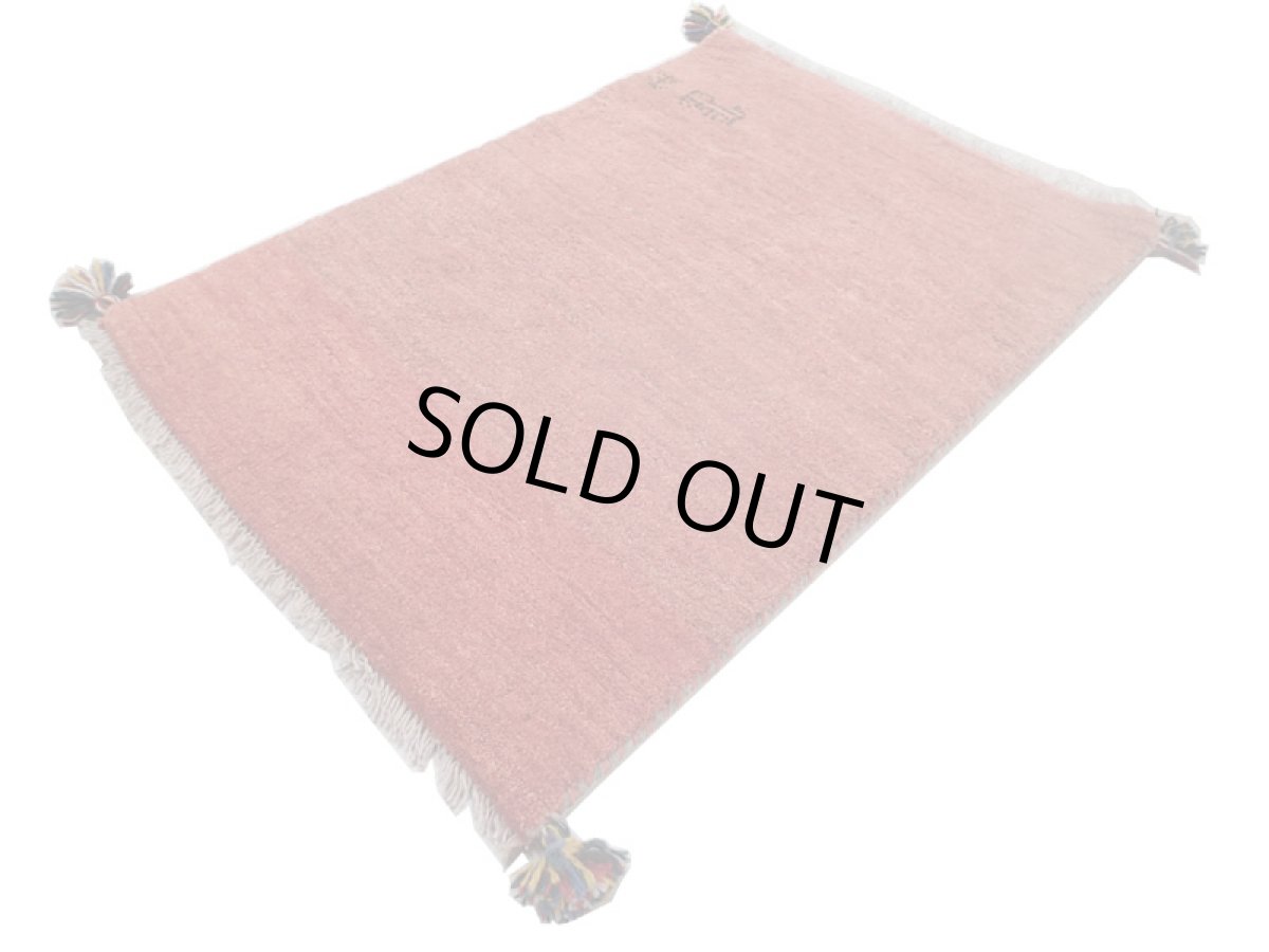 画像3: 玄関マットサイズギャッベ_C101_Gabbeh_86x61 (3)