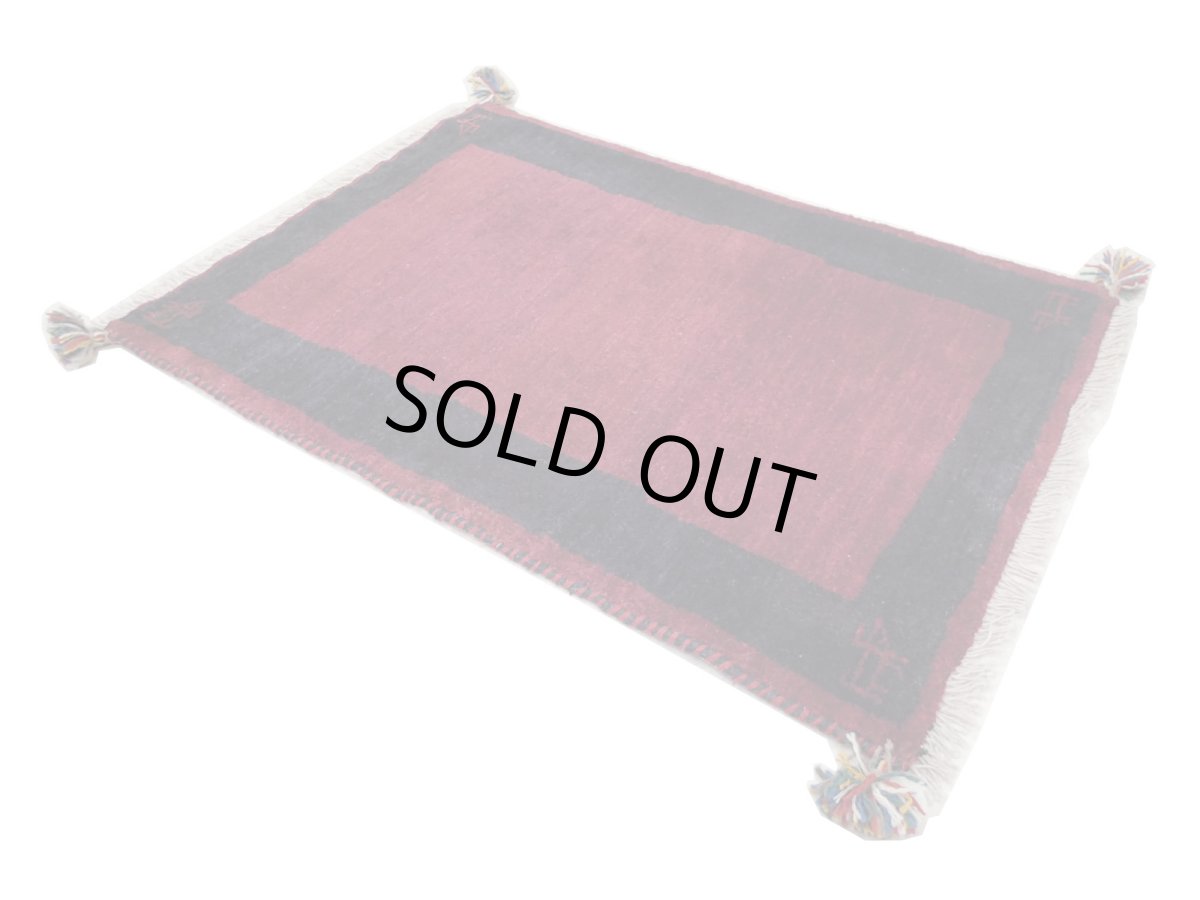 画像3: 玄関マットサイズギャッベ_C71_Gabbeh_92x66 (3)