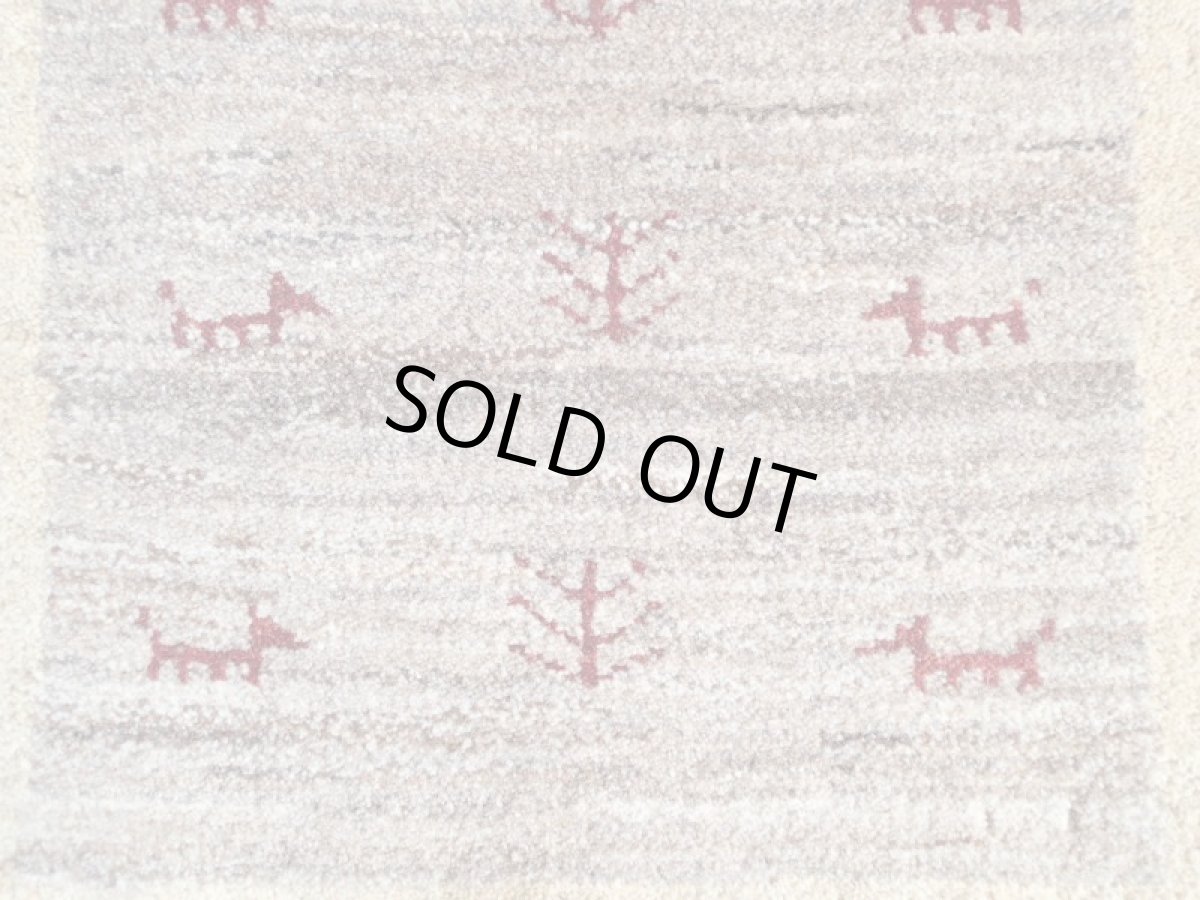 画像4: 玄関マットサイズギャッベ_C79_Gabbeh_84x51 (4)