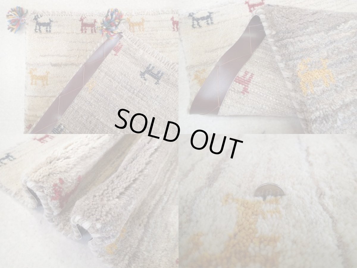 画像5: 玄関マットサイズギャッベ_C82_Gabbeh_76x60 (5)