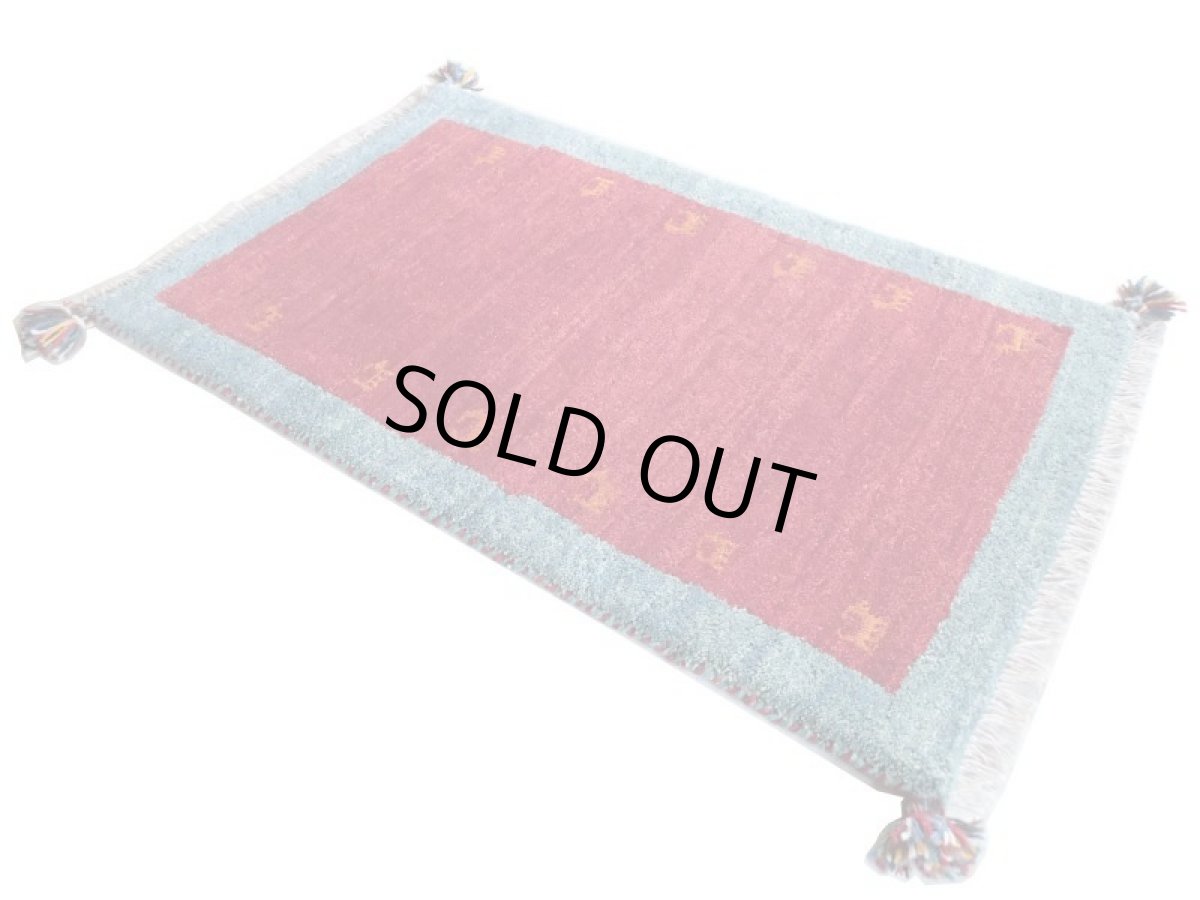 画像3: 玄関マットサイズギャッベ_C78_Gabbeh_95x59 (3)