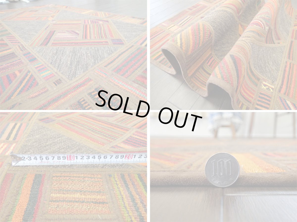 画像5: キリムジャジムパッチワークラグ_アクセントラグサイズ1749_125×77 (5)