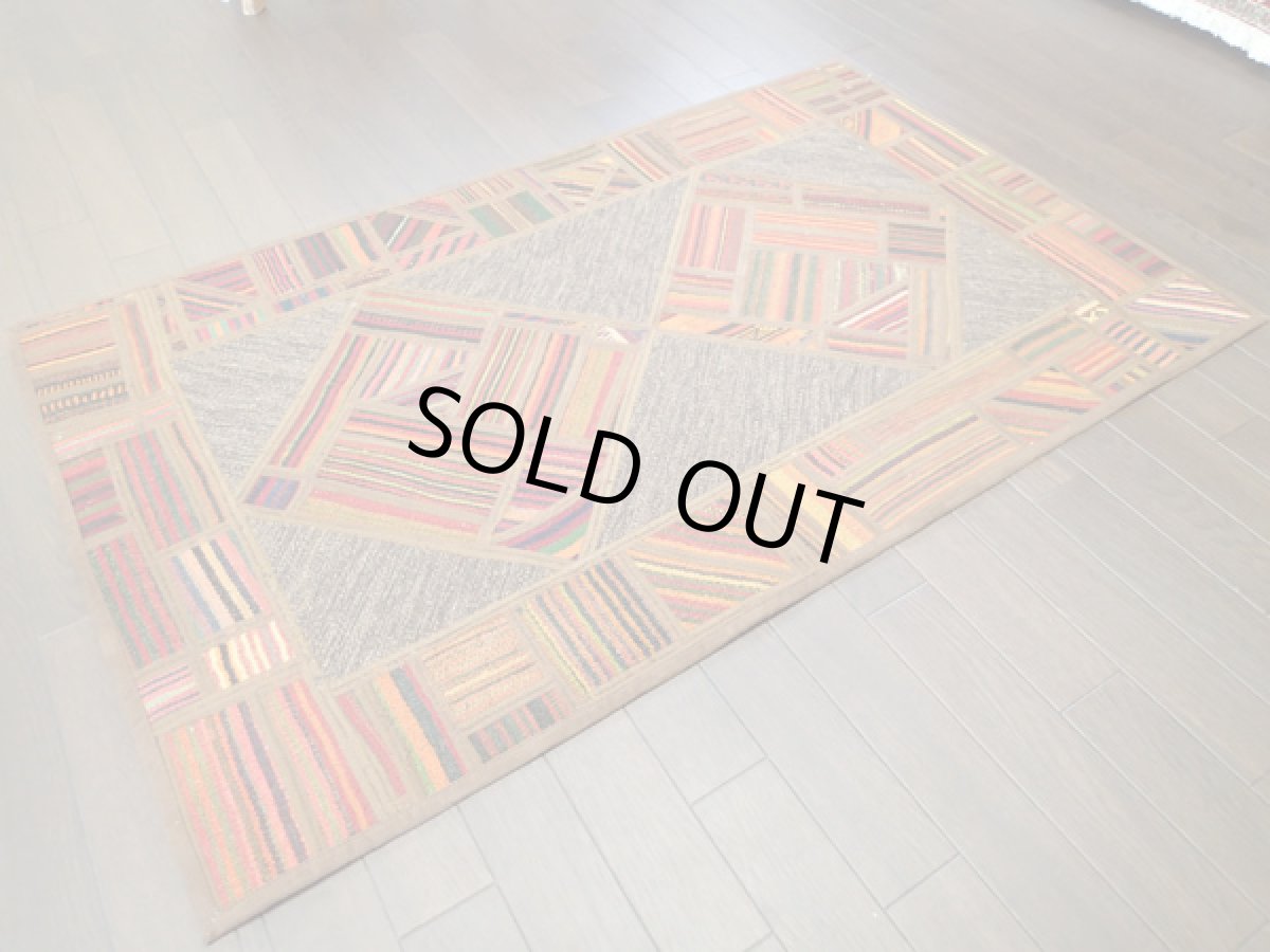 画像3: キリムジャジムパッチワークラグ_アクセントラグサイズ1749_125×77 (3)