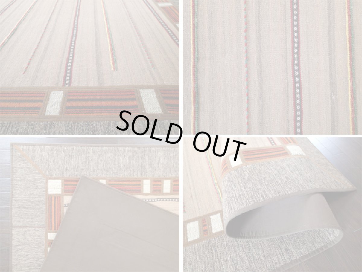 画像4: ギャッベキリムジャジムパッチワークラグ_センターラグサイズ5297_211×139 (4)